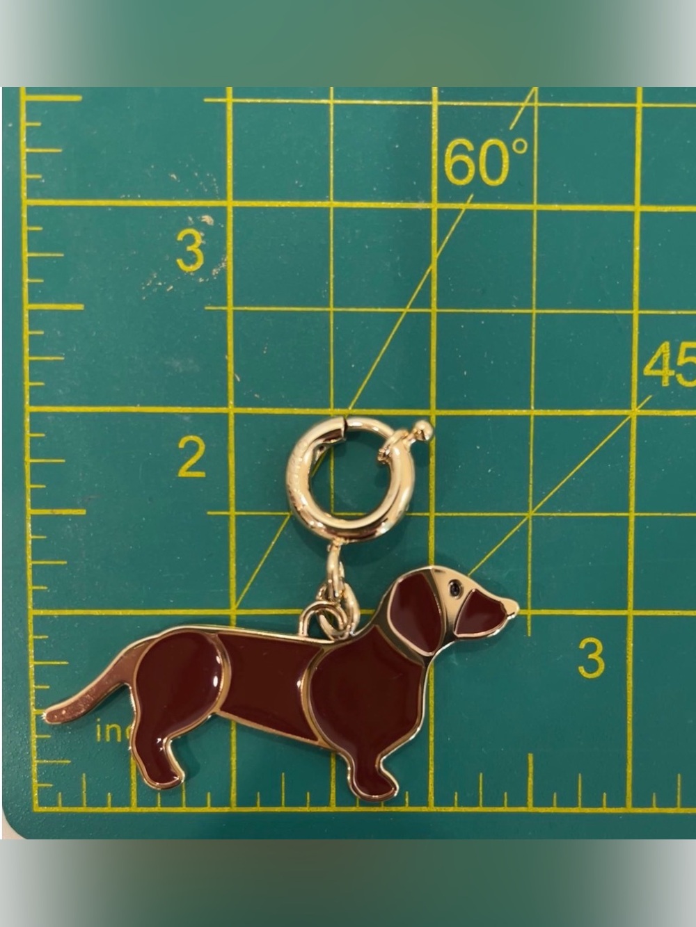 Gucci Dog Enamel bag charm from the pre-fall collection 2025 NWOT - Picture 6 of 7
